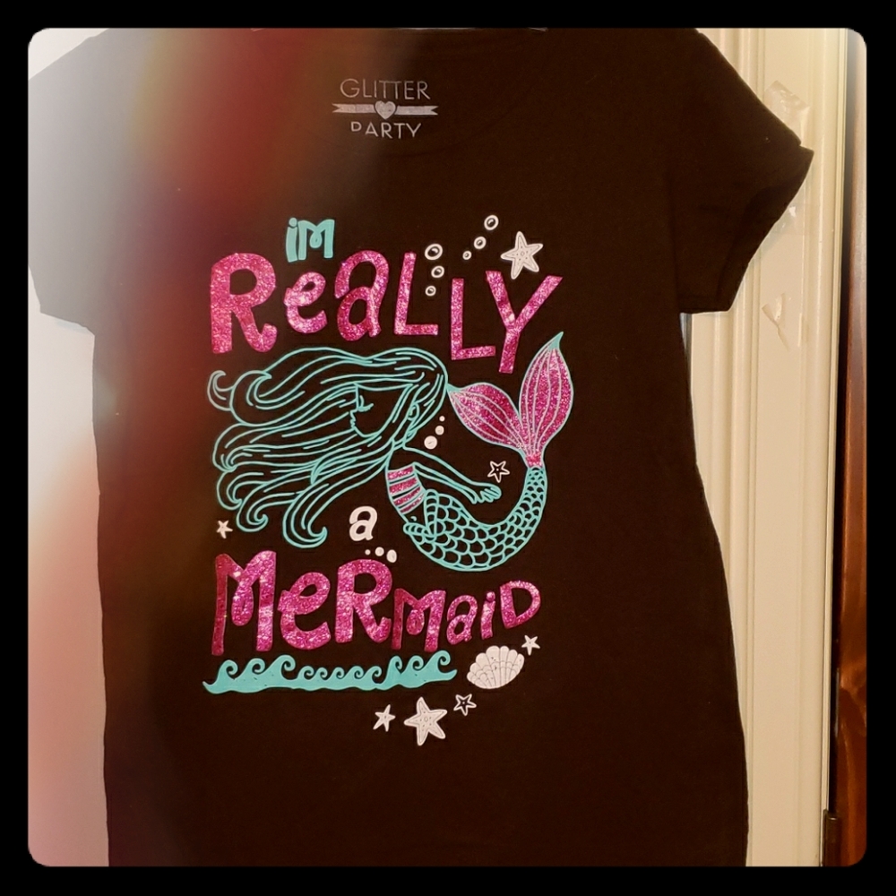 Kids Glitter Party Tee